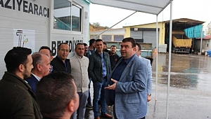 Seferihisar Belediyesine taziye karavanı desteği