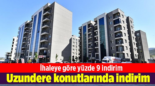 Uzundere konutlarında indirim