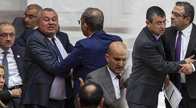 Alevi önergesi tartışılırken Meclis böyle karıştı!