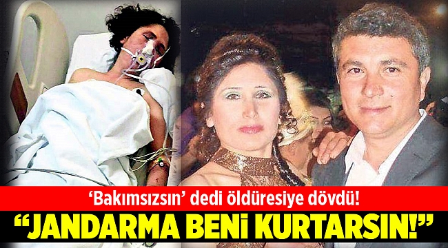 ‘Bakımsızsın’ dedi öldüresiye dövdü!