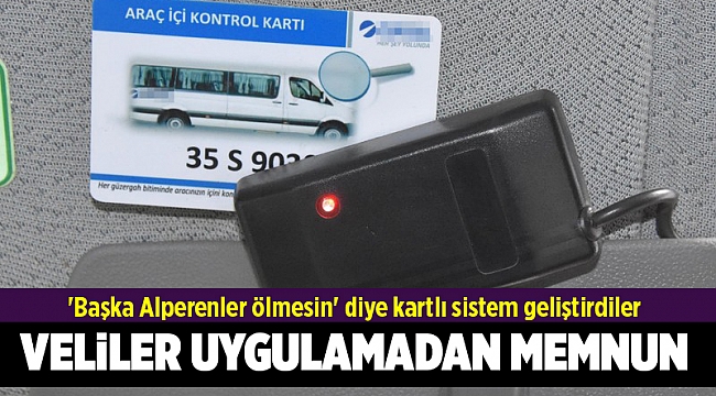 'Başka Alperenler ölmesin' diye kartlı sistem geliştirdiler