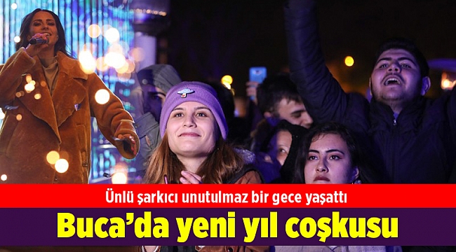 Buca’da yeni yıl coşkusu