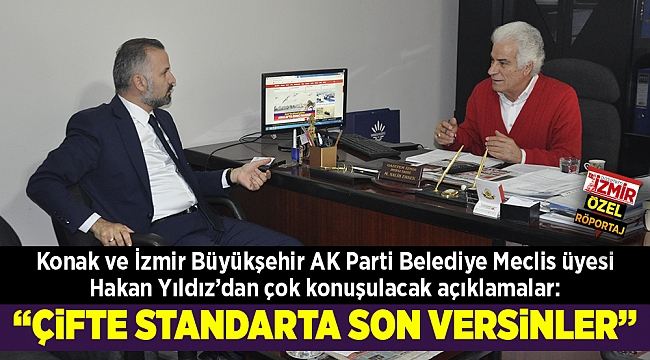 “ÇİFTE STANDARTA SON VERSİNLER”