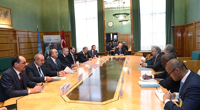 Cumhurbaşkanı Erdoğan'dan kritik görüşme