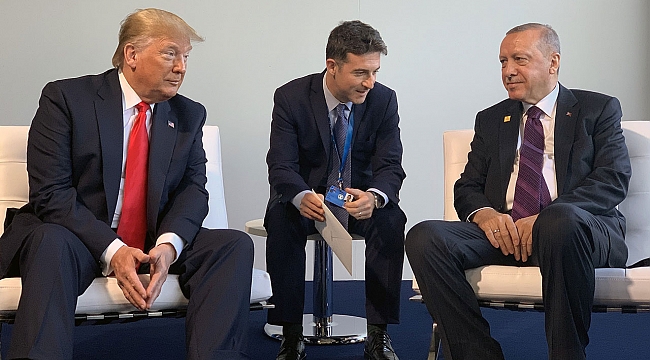 Cumhurbaşkanı Erdoğan NATO Zirvesi'nde Trump'la görüştü