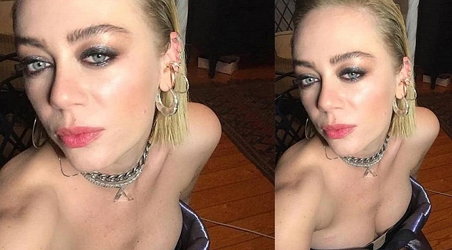 Demet Evgar’ın teşekkür selfiesi