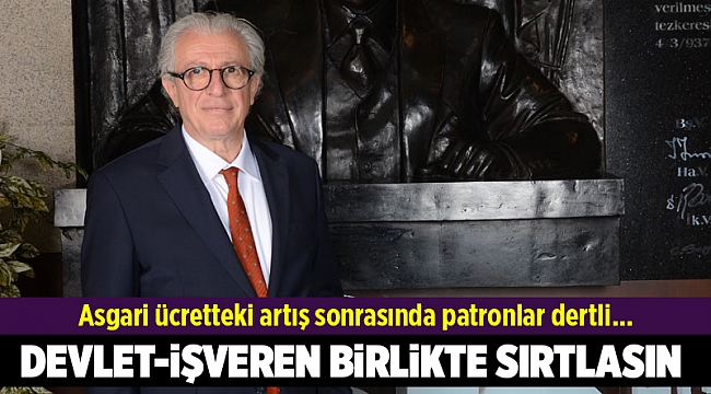 Egeli patronlar asgari ücret için yardım istiyor!