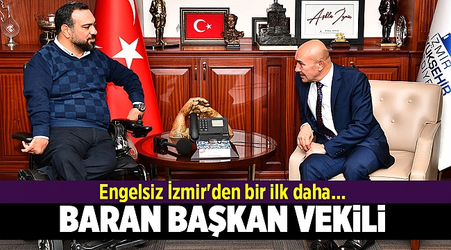 Engelsiz İzmir'den bir ilk...