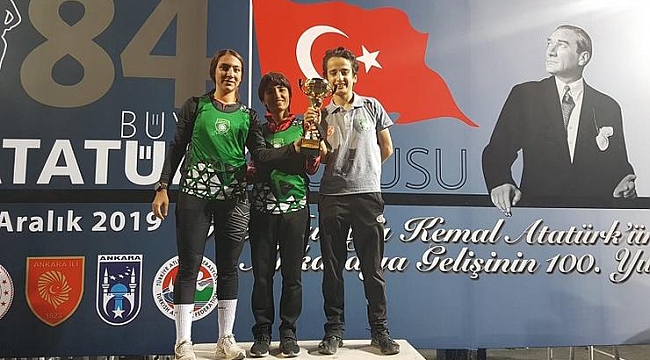 Gaziemir’in altın atletleri Türkiye şampiyonu