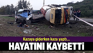 İzmir'de kazaya giderken kaza yapan oto kurtarıcı hayatını kaybetti