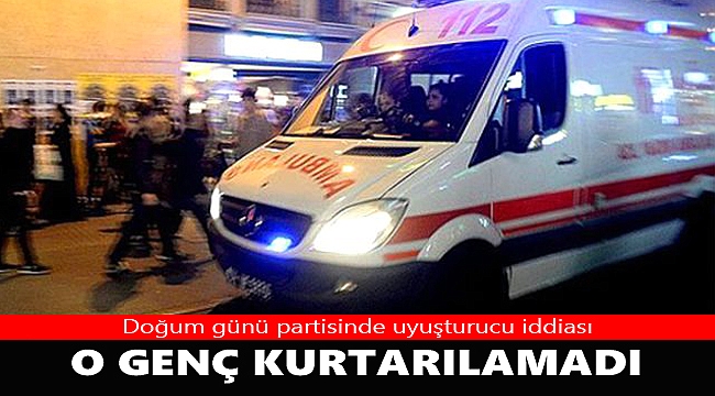 İzmir’de, uyuşturucu kullandığı öne sürülen genç öldü