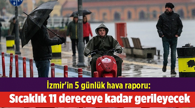 İzmir'de yeni haftada hava nasıl olacak?