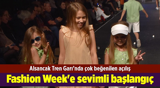 İzmir Fashion Week'e sevimli başlangıç