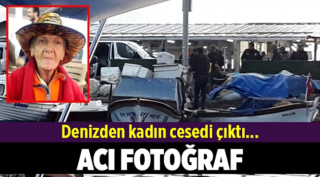 İzmir Karşıyaka'da denizden kadın cesedi çıkarıldı