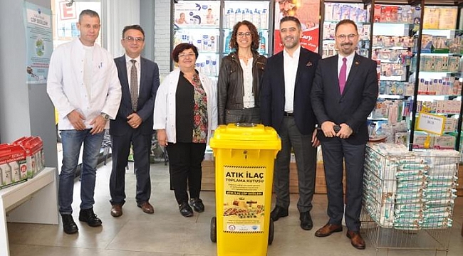 Menderes’te Atık İlaçlar Toplanıyor