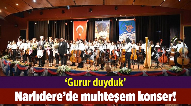 ‘Narlıdere’nin çocuklarından’ muhteşem konser!