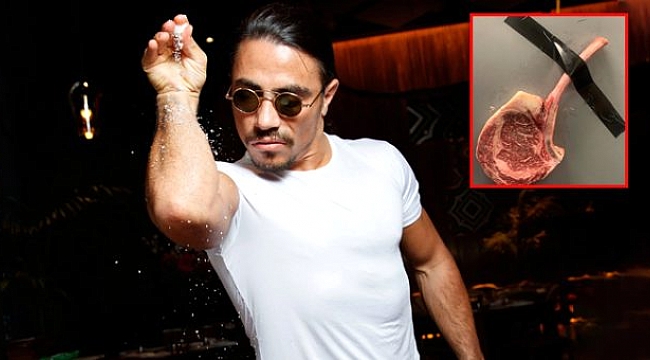 Nusret Gökçe duvara bantladığı pirzola için 7,2 milyar TL istedi