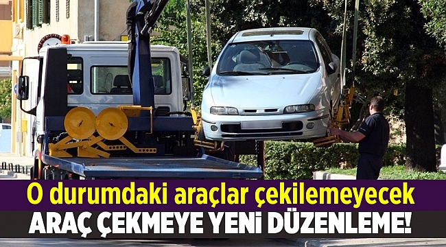 Park etmede iyi haber... Bakanlık araç çekmeye düzenleme getirdi...