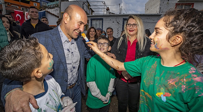 “Renkli Proje” Lale Mahallesi’nde hayatı değiştirdi