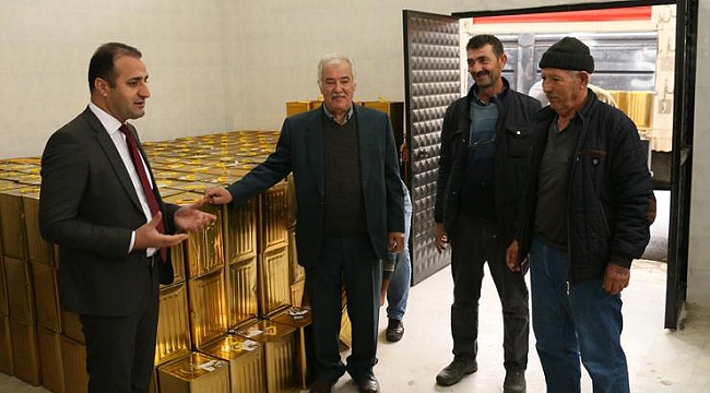 Torbalı'dan Atatürk Orman Çiftliğine 16 ton bal