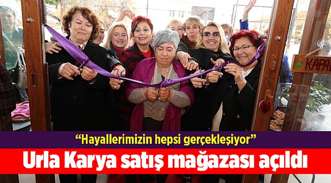Urla Karya satış mağazası açıldı