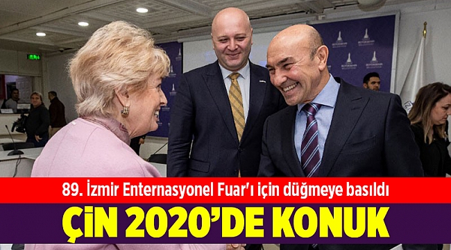 89. İzmir Enternasyonel Fuar'ı için düğmeye basıldı