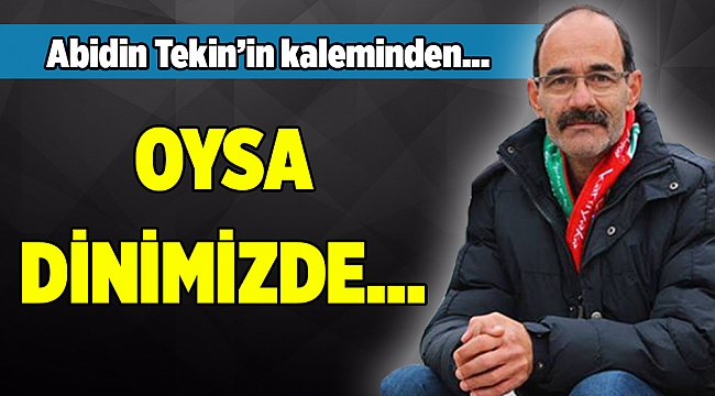 Abidin Tekin'in kaleminden...