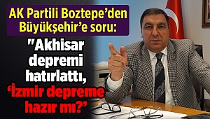 AK Partili Boztepe’den Büyükşehir’e soru: 