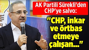 AK Partili Sürekli'den CHP'ye salvo: 