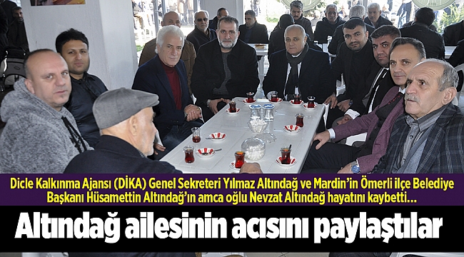 Altındağ ailesinin acısını paylaştılar