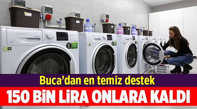 Buca'dan en temiz destek! 150 bin lira ceplerine kaldı