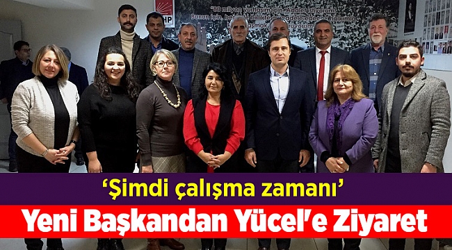 Buca'nın Yeni Başkanından Yücel'e Ziyaret