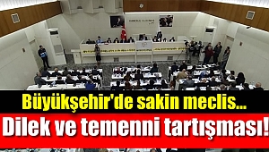 Büyükşehir'de sakin meclis: Dilek ve temenni tartışması