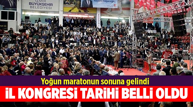 CHP İzmir İl Kongresi&#039;nin tarihi belli oldu!