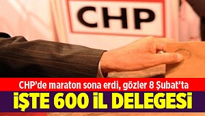 CHP İzmir'in il delege listesi belli oldu!