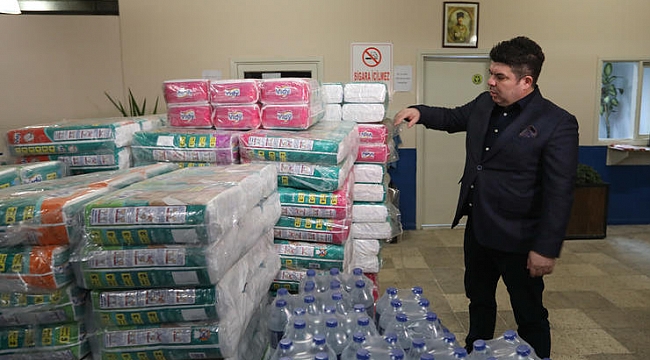 Dayanışma kamyonu Buca’dan Elazığ’a yola çıktı