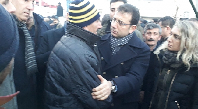 Ekrem İmamoğlu, deprem bölgesi Elazığ’da!