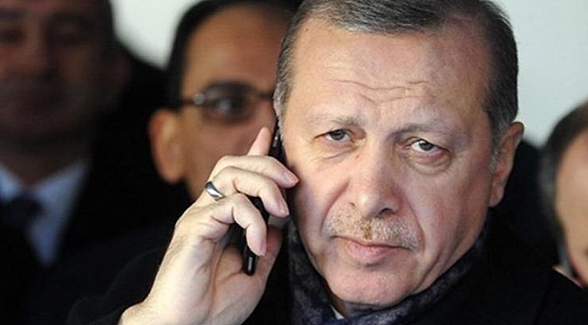 Erdoğan'dan kritik telefon görüşmesi!