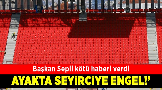 Göztepe, ayakta seyirci uygulaması için TFF'nin kararını bekliyor