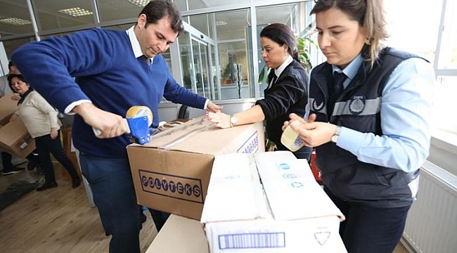 Güzelbahçe&#039;den Yardım Yola Çıktı