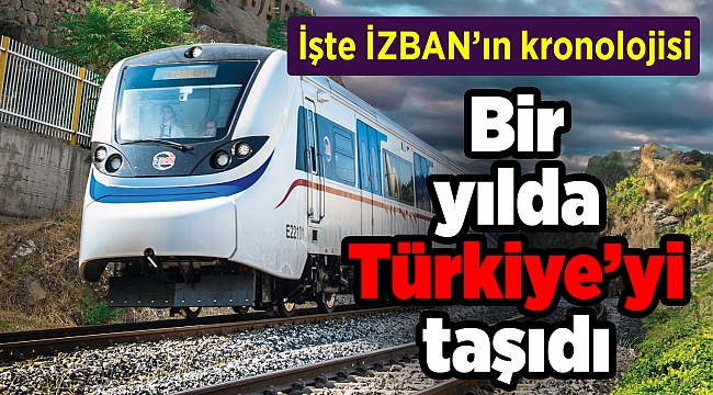 İZBAN, bir yılda Türkiye’yi taşıdı