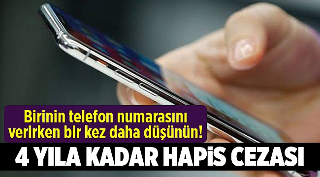 İzinsiz paylaşıma hapis cezası