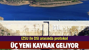 İzmir üç yeni su kaynağına kavuşuyor