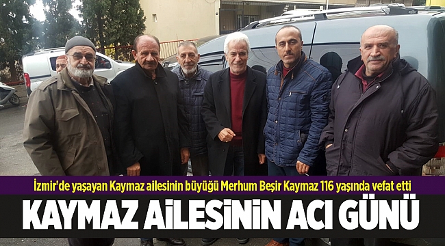 KAYMAZ AİLESİNİN ACI GÜNÜ