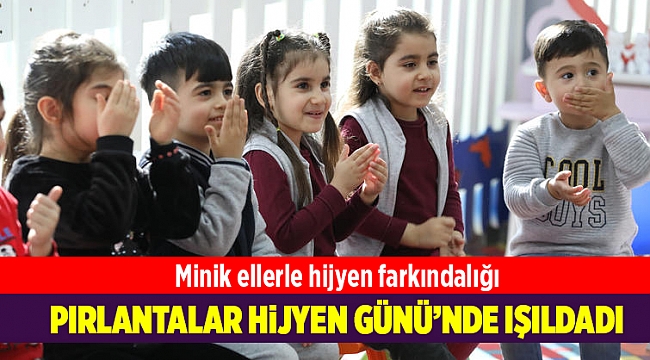 Minik ellerle hijyen farkındalığı