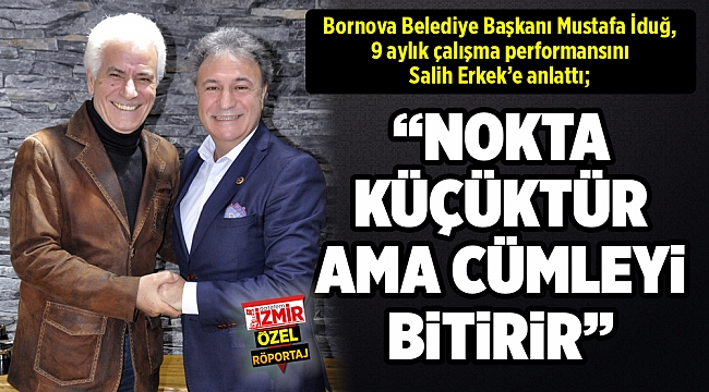 "NOKTA KÜÇÜKTÜR AMA CÜMLEYİ BİTİRİR"