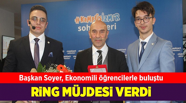 Soyer: Fahrettin Altay'dan İEÜ'ye düzenli ring seferleri başlayacak