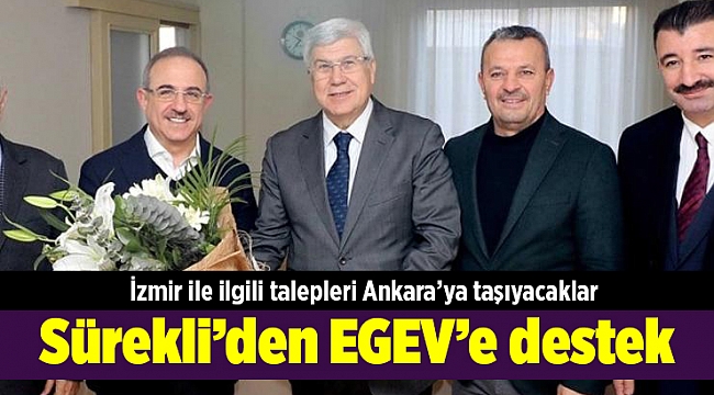 Sürekli’den EGEV’e destek