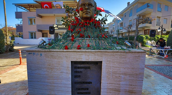 Uğur Mumcu Güzelbahçe’de Büstü Başında Anıldı