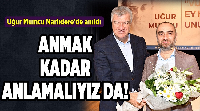 Uğur Mumcu Narlıdere’de anıldı